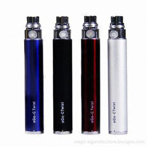 Variable Voltage 3.2-4.8V Ego Twist Battery